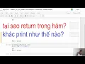 5 - How to use return In Functions Khi Nao Su Dung return vs print Trong Ham