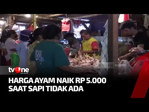 Susul Daging Sapi, Kini Harga Ayam Naik di Pasaran