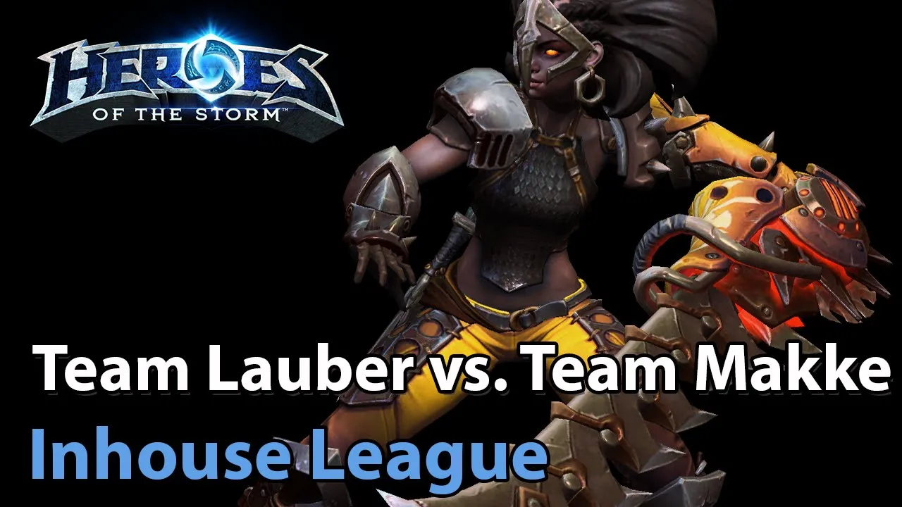 ► Team Makke vs. Team Lauber - Inhouse League Groupstage - Heroes of the Esports