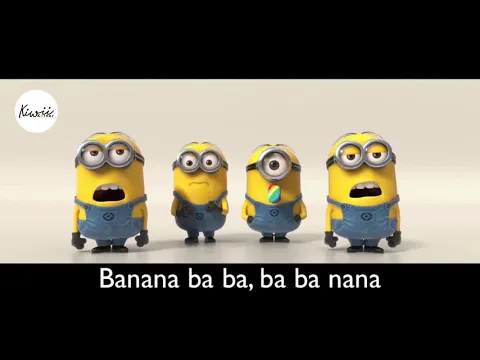 Download MP3 Banana Song with lyrics HD   Minions   Despicable Me 2