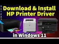 How to Download Install any HP Printer Driver in Windows 11