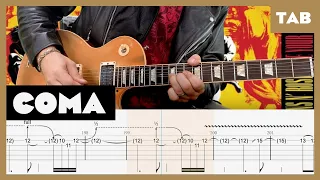 Download Guns N’ Roses - Coma - Guitar Tab | Lesson | Cover | Tutorial MP3