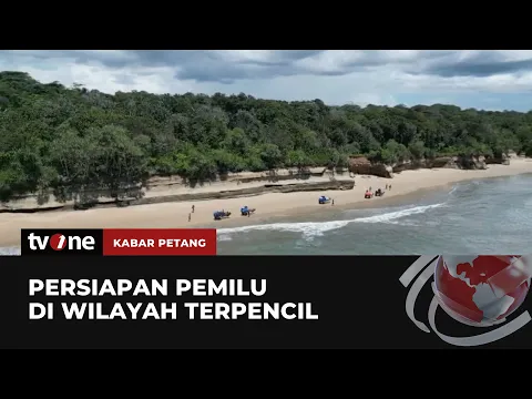KPU Pesisir Barat Lampung Distribusikan Logistik Ke Wilayah Terpencil Pakai Gerobak Sapi