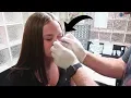 Mya Gets Her NOSE PIERCED at 14 years old