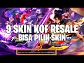 9 SKIN KOF RESALE 2026 - BISA PILIH MAU DAPAT SKIN KOF BINGO ATAU KOF 97 MOBILE LEGENDS