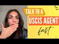 How to Speak to a Live USCIS Agent - The Magic Word That Works