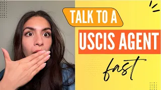 How to Speak to a Live USCIS Agent - The Magic Word That Works