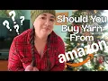 Honest First Impressions of More Amazon Yarns