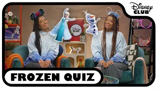 How Well Do You REALLY Know Frozen?❄️ | Ultimate Trivia Quiz with Happily Ever Twins @DisneyClubUK