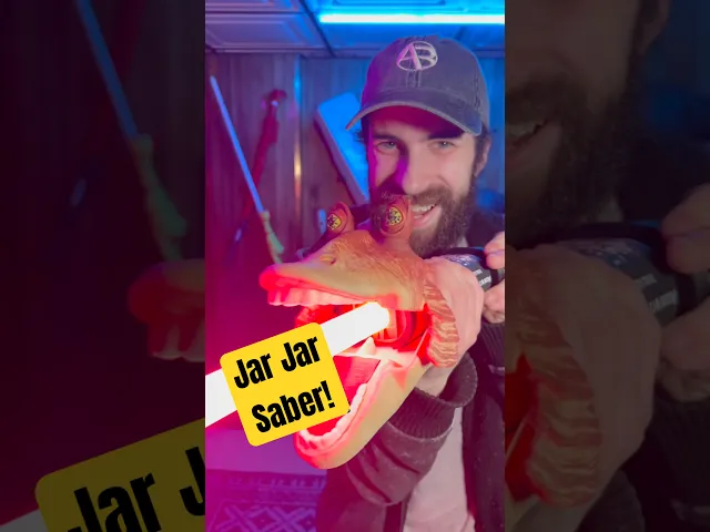 Jar Jar Binks Candy Tongue Lightsaber video thumbnail