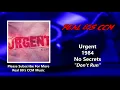 Download Lagu Urgent - Don't Run (HQ)