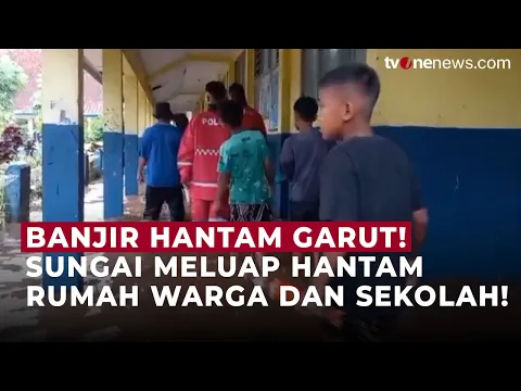 Terungkap! Tumpukan Sampah Picu Banjir Bandang di Garut, Dua Desa Lumpuh Total