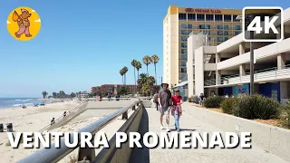 Ventura Promenade Walking Tour 4k Ultra Binaural Sound