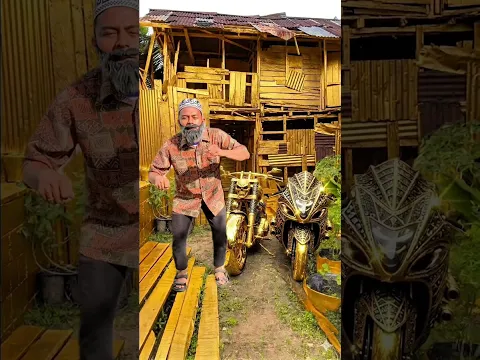 orang kaya motor keren semua, orang miskin motor butut semua !