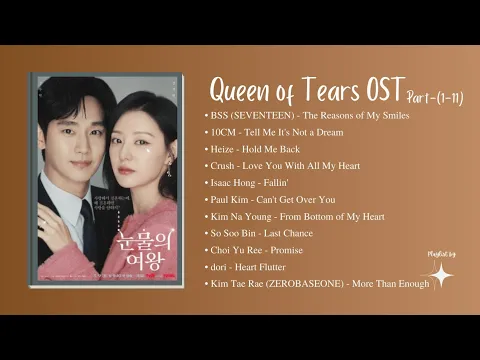 Download MP3 Queen of Tears Ost (Part 1-11)//Korean Drama Ost//QueenofTears//Ost// Full OST