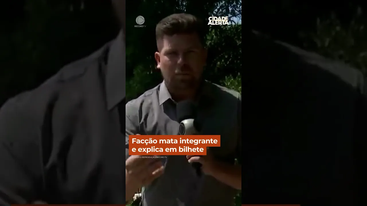 Facção mata integrante e explica em bilhete #shorts #cidadealerta