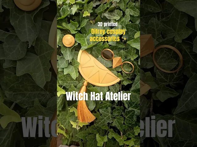 Witch Hat Atelier - Qifrey glasses and Accessories video thumbnail