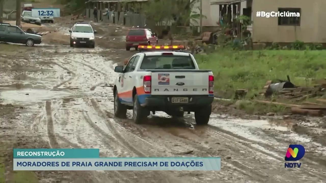 Prefeitura de Praia Grande recebe doações para moradores atingidos pelo ciclone