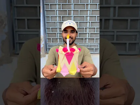 Paper Cake DIY 🎂 #shorts #youtubeshorts