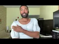 Try on and Review of Men Shaper False Muscle Chest T-Shirt