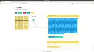 React tutorial - Demo Sudoku creation