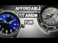 Lagu Betaalbare titanium horloges van Tandorio
