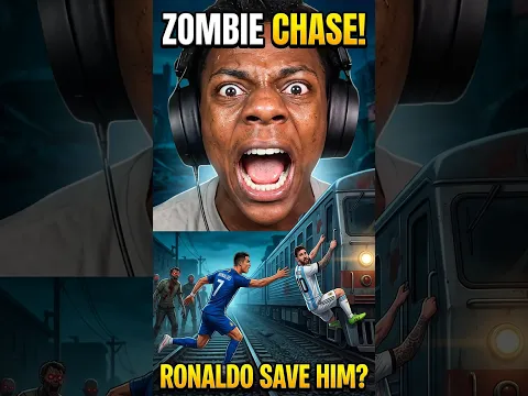 Help Ronaldo Survive the Zombie Apocalypse! 🆘🔥 #ronaldo #survival
