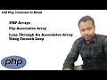 PHP Associative Array Tutorial in Hindi Foreach Loop Through Associative Array In Php