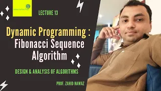 Fibonacci Sequence Algorithm Urdu Hindi Lecture 13