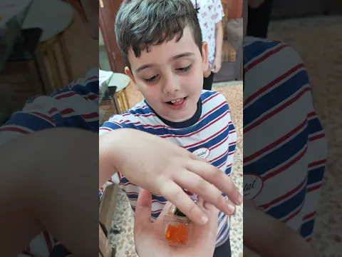 دينيز اكل كل الجيلي وماترك شي لولاد خالو😰 زعلو وانكسر بخاطرون🥺