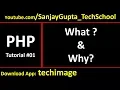 01 What is PHP what php can do php as server side scripting language Sanjay Gupta