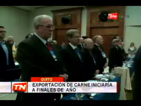 Exportaciones de carne iniciaría a finales de año