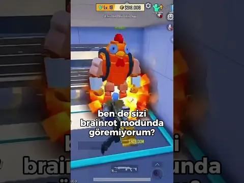 Hadi gelin de oynayalım admini çok sardı Brainrot modu