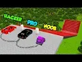 Download Lagu Minecraft NOOB vs PRO vs HACKER: Super Car Jump Challenge in Mineraft / Animation