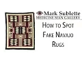 How to Identify Fake Navajo Rugs and Blankets from Mexican Copies