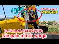 Download Lagu SIAPA SALAH SIAPA BENAR BANGUNAN LIAR TERLALU BANYAK❗️MEPET , BIKIN EXCAVATOR TAK LELUASA PENGERUKAN