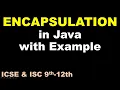 Encapsulation in Java Explained with Program