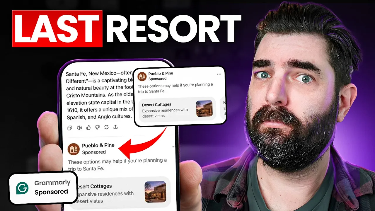 ChatGPT Ads Are Here. It Gets Worse.