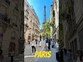 Summer in Paris Paris Walking Tour 4K Eiffel Tower Streets Vibes