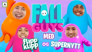 Fall Guys med Supernytt og dere!