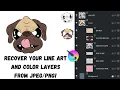Krita 5 2 6 - Oops Flattened Your Image RESTORE YOUR LAYERS WITH THE SPLIT LAYERS TRICK