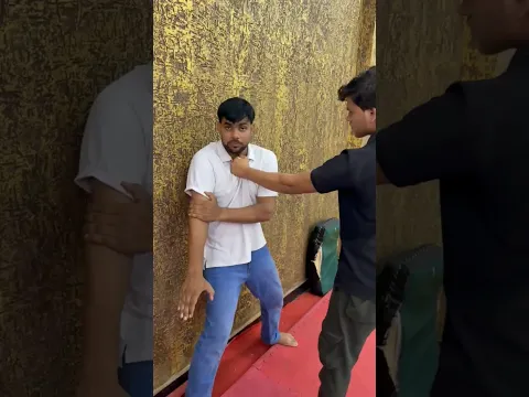collar grab defence #anujtkd #selfdifence #martialarts