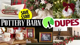 ✨INSTANT Luxury✨Dollar Tree Christmas HACKS & Pottery Barn DIY Dupes that will SAVE you BIG TIME