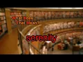 What does serenity mean