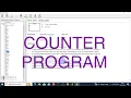 Lesson 5 Programming simulating counter interrupt commands Delta DVP PLC ISPSoft
