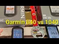 Garmin 840 vs 1040 Both SOLAR Edge Editions