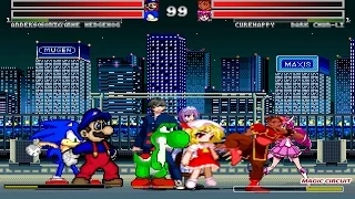 Team Andersonkenya1 Vs Team Hank Chevsky Part 6 MUGEN Request 4v4 Battle 