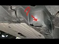 How to repair damaged engine splash shield lower cover of 2016 - 2021 Civic with plastic welding