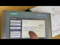 Update Siemens KTP700 Firmware from USB stick