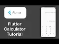 Flutter calculator tutorial 2020